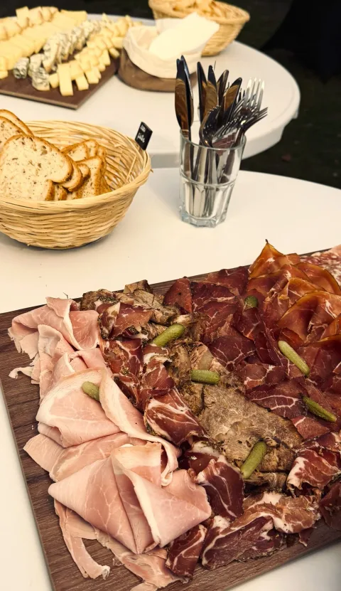 Buffet en chapiteau