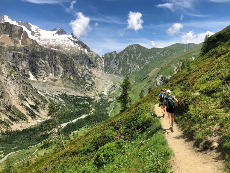 Trail running haute altitude — Tour du Mont-Blanc